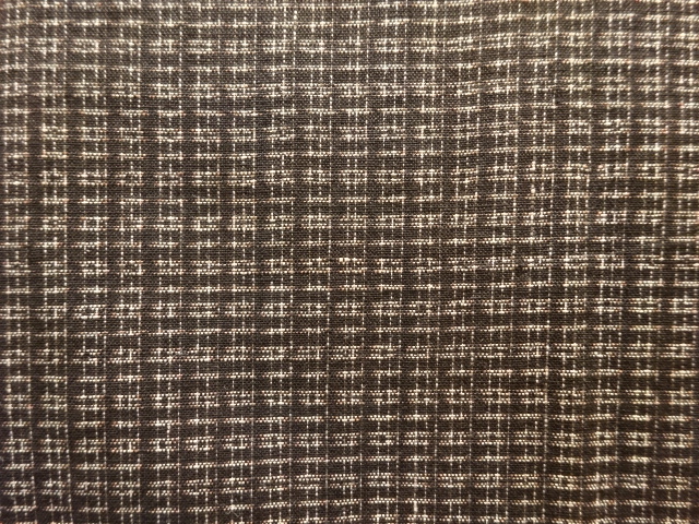 JAPANESE KIMONO / ANTIQUE MENS KIMONO / SILK / DORO OSHIMA TSUMUGI